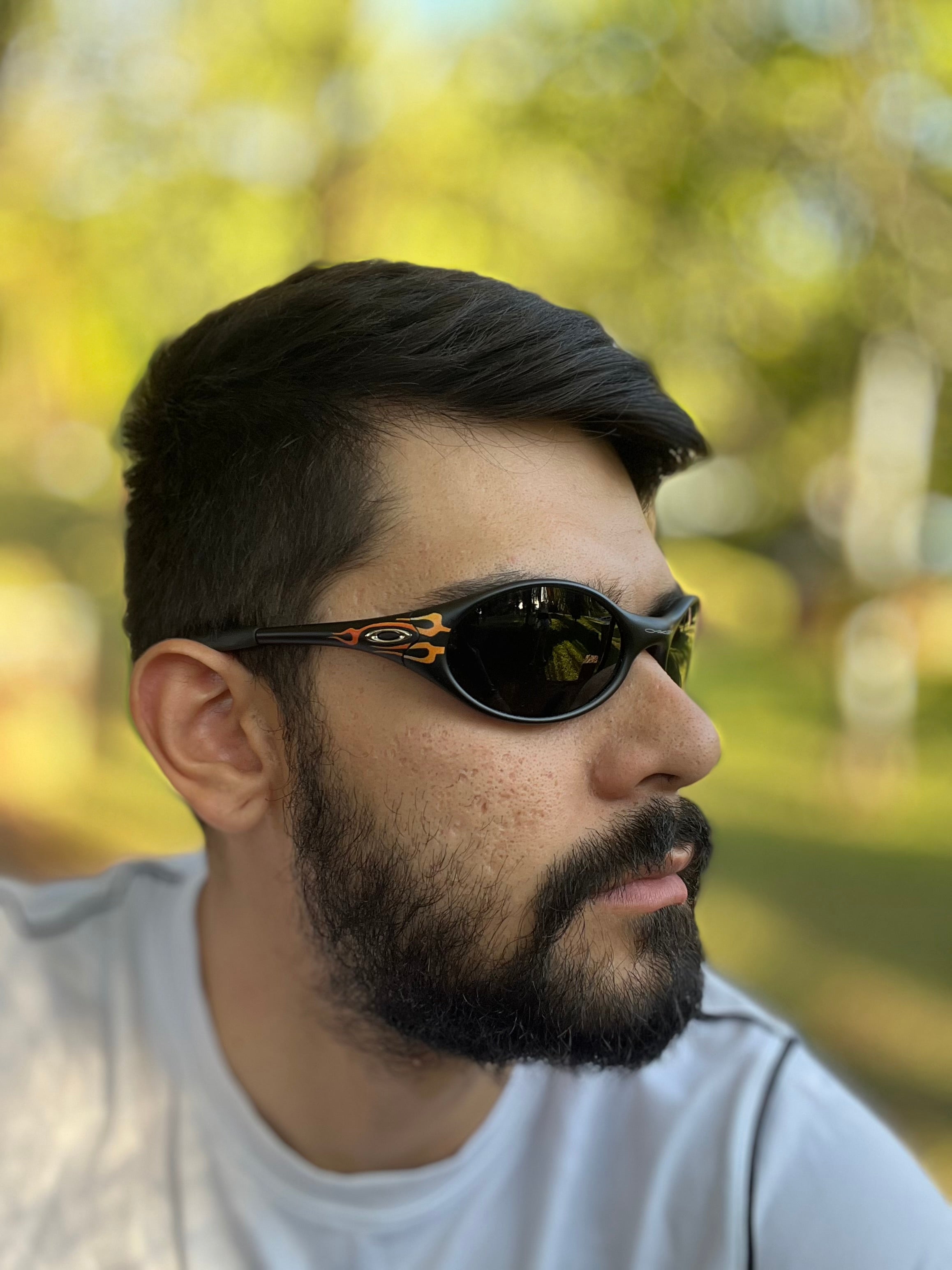 Eye Jacket Flame (escolha as lentes) (2x1)