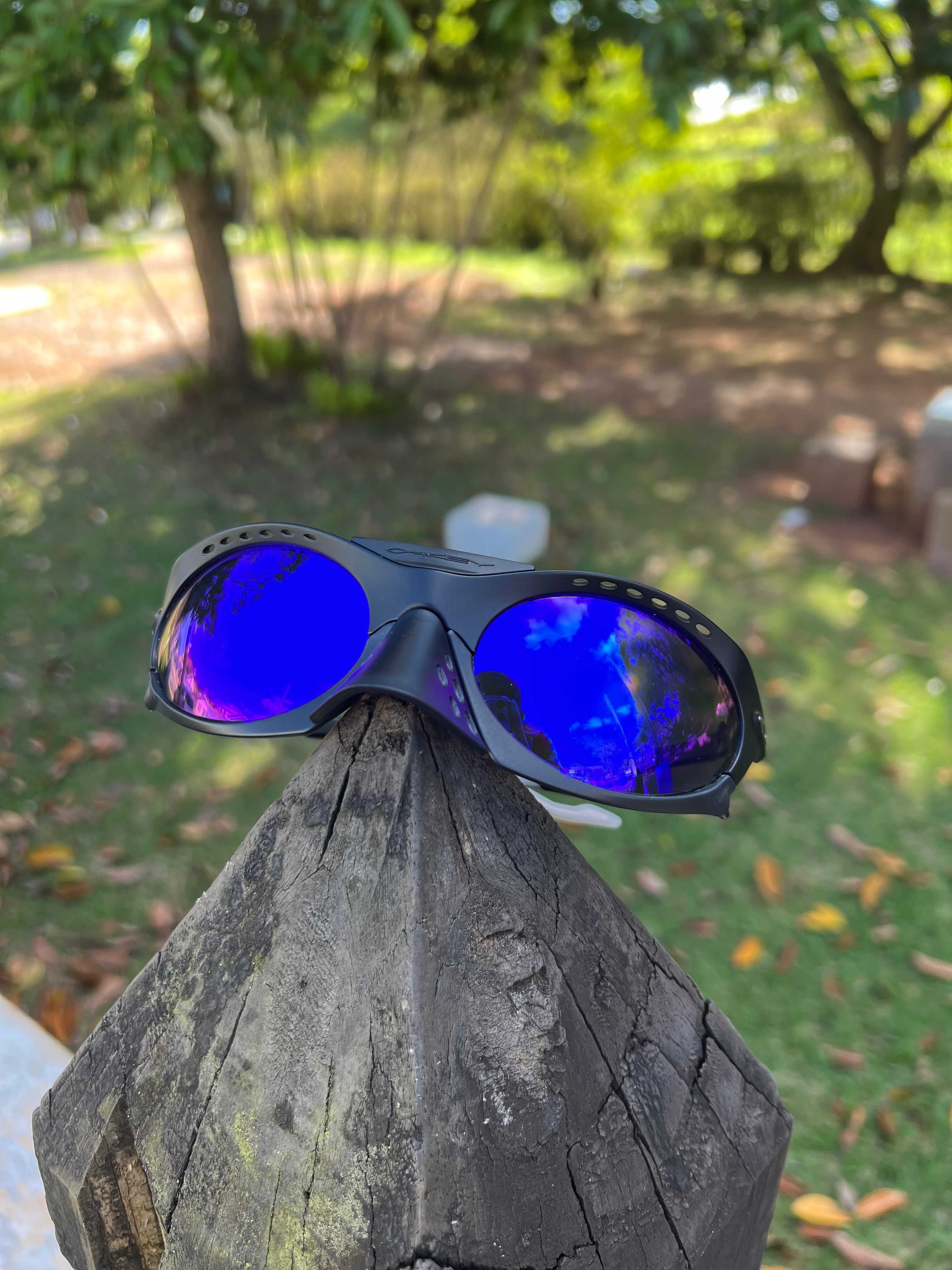 Plantaris Carbon Neon Blue Custom (un)