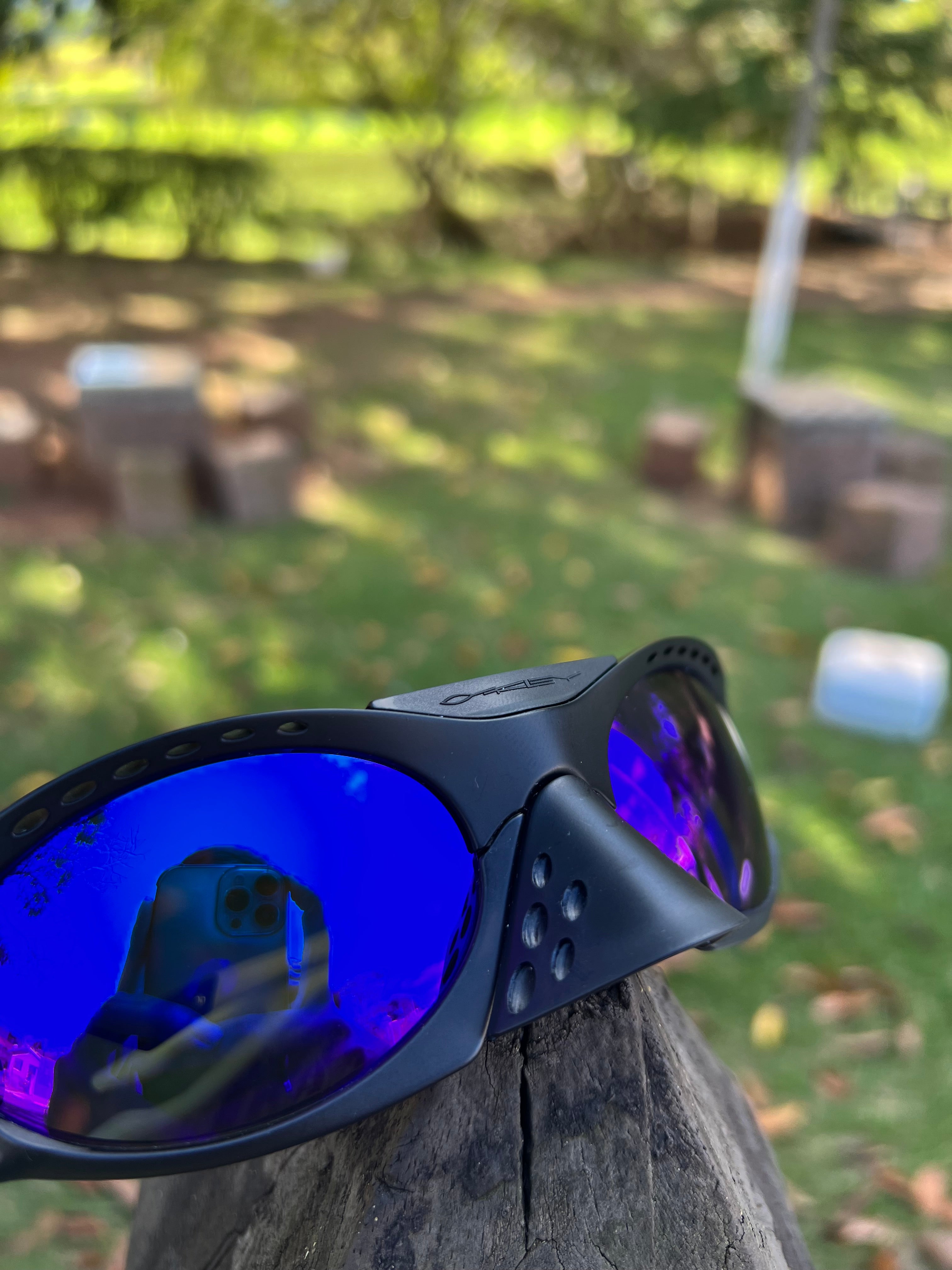 Plantaris Carbon Neon Blue Custom (un)