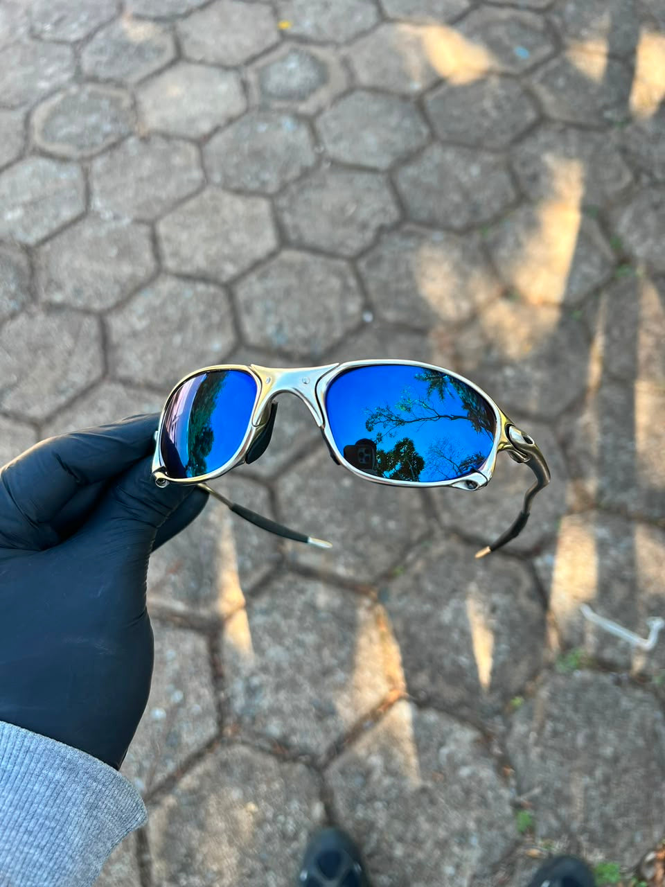 Double x Plasma lente Ice linha Ouro