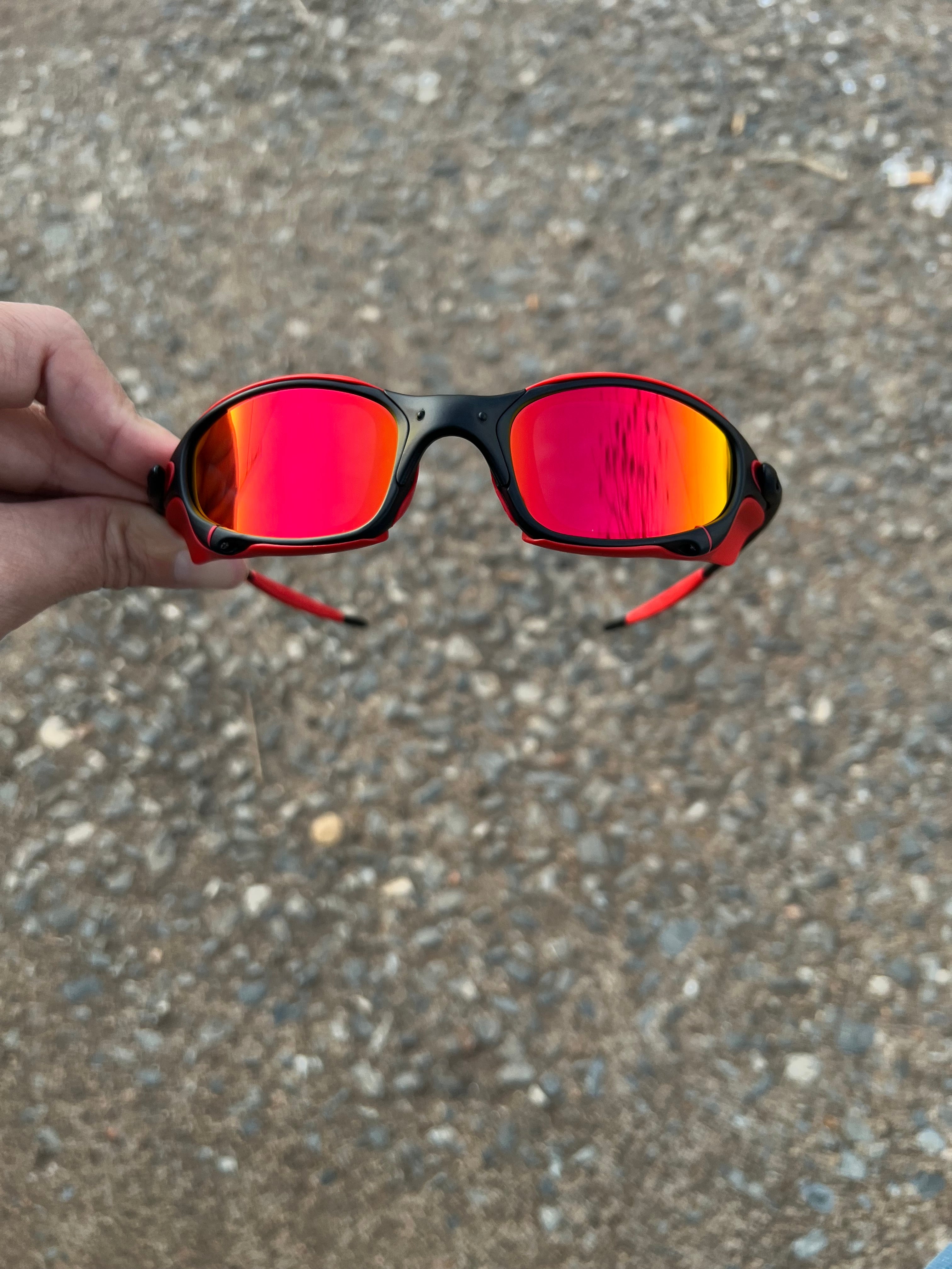 Juliet Carbon Rubi Kit Vermelho + Side Vermelho (un)